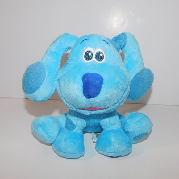 2022 Blue's Clues & You 6" plush Stuffed Blue Puppy Dog Nickelodeon - Picture 1 of 5